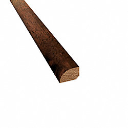 Prefinished Hazelnut Acacia Hardwood 1/2 in thick x .75 in wide x 78 Length Shoe Molding